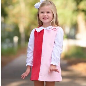 THE BEAUFORT BONNET COMPANY BEATRICE BOW ONESIE
